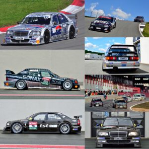 Mercedes-Benz DTM-racecars from 1989 to 1996 for sale