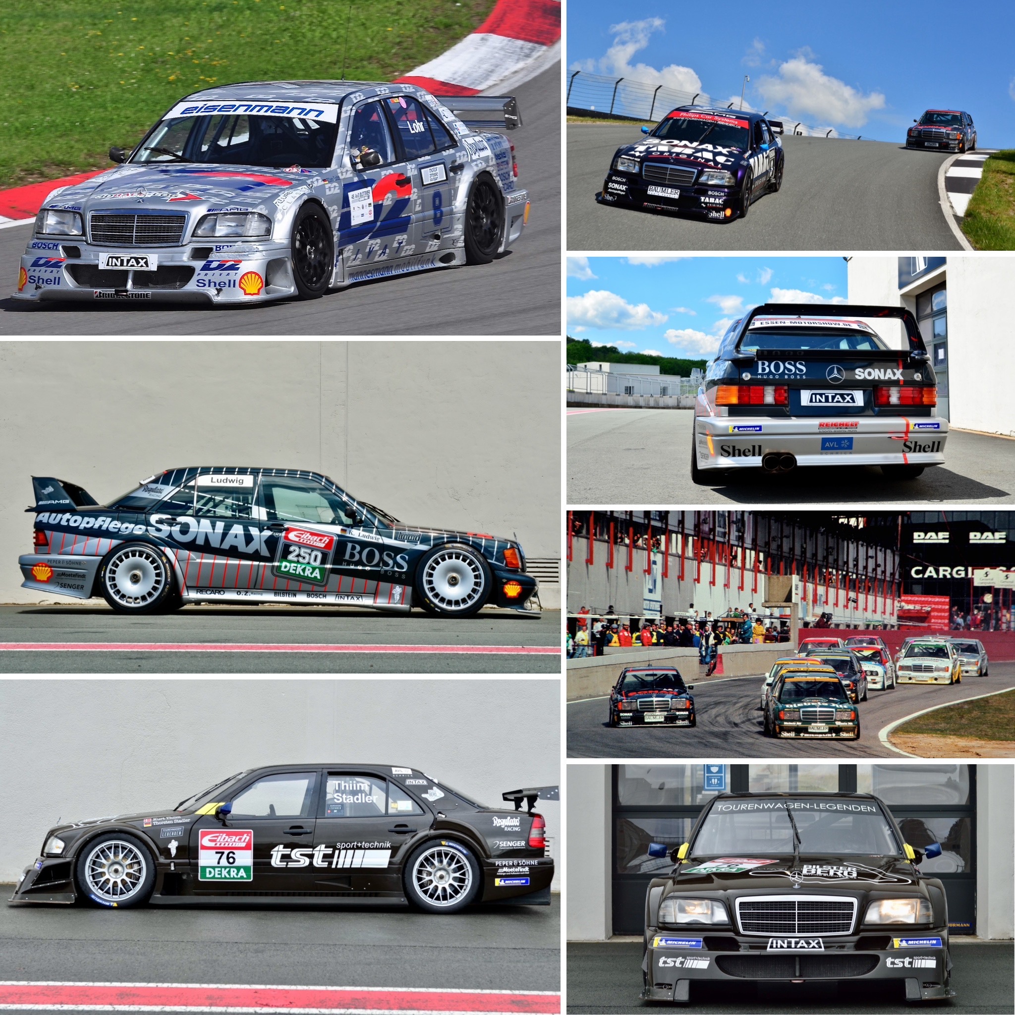 Now on offer @racecarsdirect.com: Mercedes-Benz DTM-racecars from 1989 to 1996 for sale.