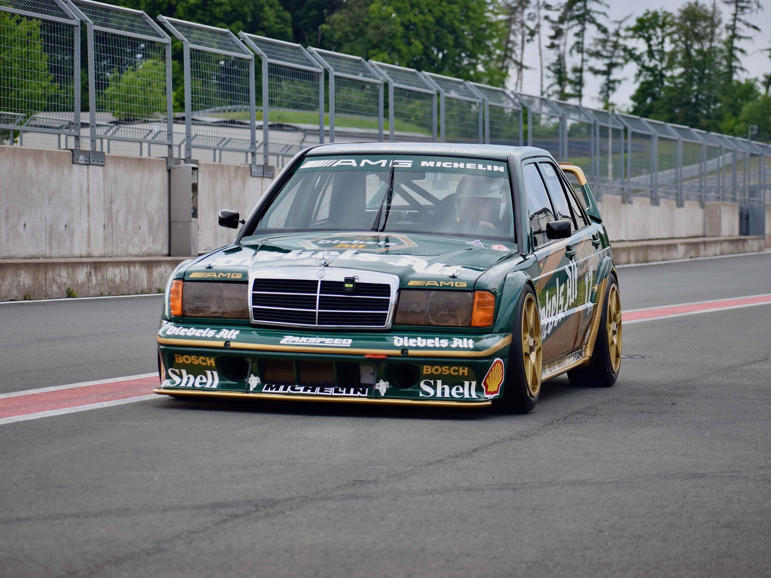 DTM-1992-Deutsche-Tourenwagen-Meisterschaft-Kurt-Thiim-Roland-Asch-Zakspeed-Mercedes-Benz-190E-2.5-16-tst-sport-und-technik-Rennwagen-Manufaktur
