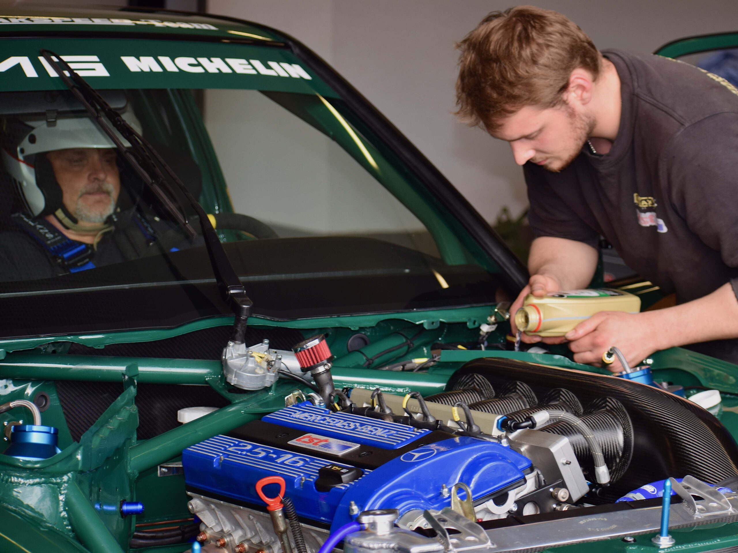 DTM-1992-Deutsche-Tourenwagen-Meisterschaft-Kurt-Thiim-Roland-Asch-Zakspeed-Mercedes-Benz-190E-2.5-16-tst-sport-und-technik-Rennwagen-Manufaktur