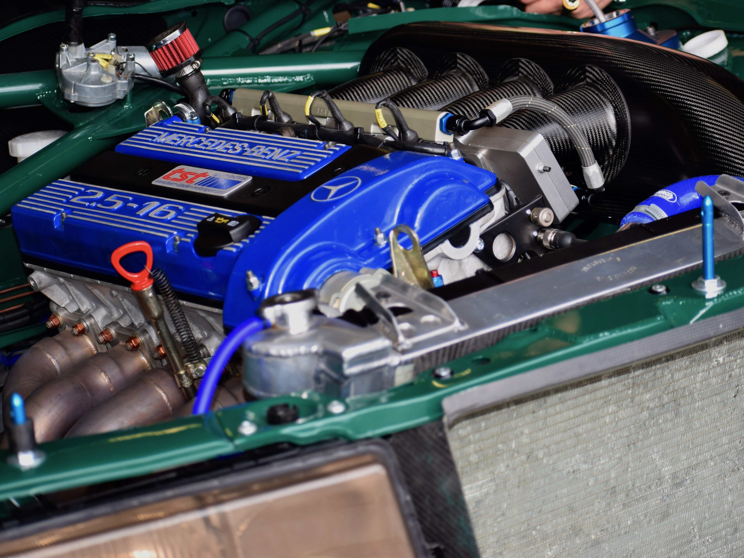 DTM-1992-Deutsche-Tourenwagen-Meisterschaft-Kurt-Thiim-Roland-Asch-Zakspeed-Mercedes-Benz-190E-2.5-16-tst-sport-und-technik-Rennwagen-Manufaktur