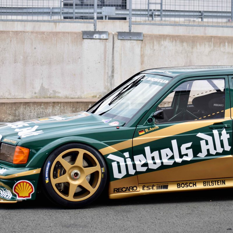 DTM-1992-Deutsche-Tourenwagen-Meisterschaft-Kurt-Thiim-Roland-Asch-Zakspeed-Mercedes-Benz-190E-2.5-16-tst-sport-und-technik-Rennwagen-Manufaktur
